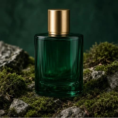 Mousse Émeraude perfume bottle
